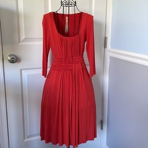 Bailey 44 Sleeved Orange Size XS T-Shirt Dress